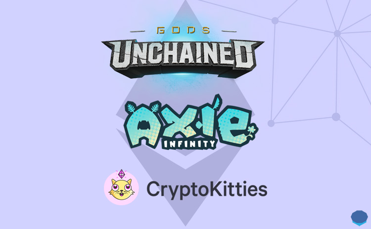 Juegos de alto volumen de Ethereum: Unchained Gods, Axie Infinity y CryptoKitties