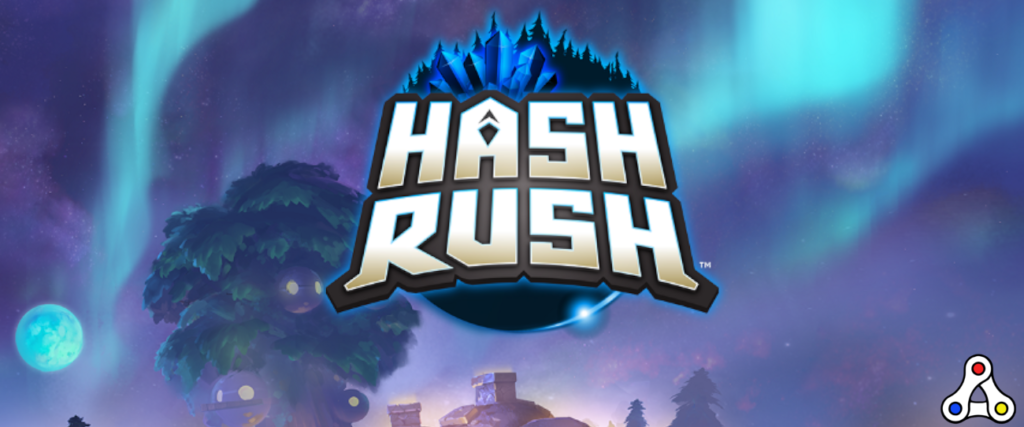 encabezado de ilustraciones del logotipo de hash rush