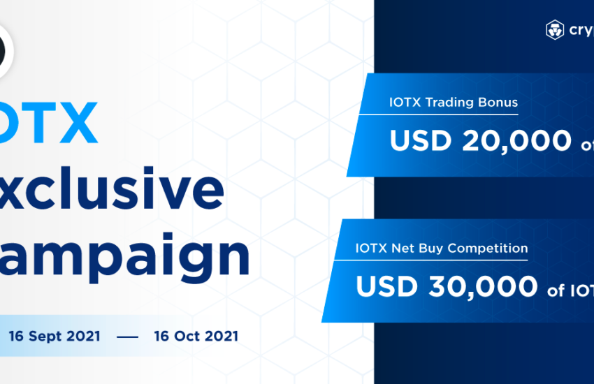 Campaña comercial exclusiva de IOTX