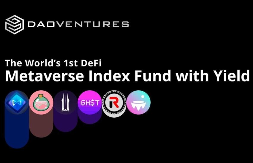 El primer fondo indexado DeFi Metaverse del mundo con rendimiento