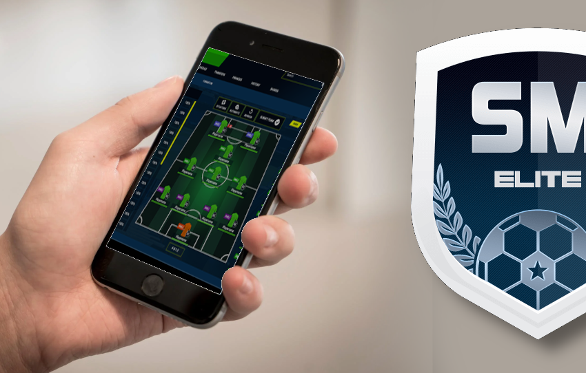 soccer manager elite mobile android mockup
