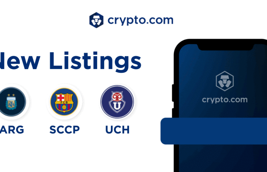 La aplicación Crypto.com enumera los tokens de fan ARG, SCCP y UCH