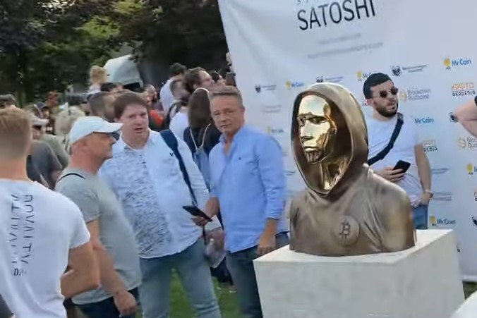 Satoshi Honored In Budapest With New Statue &