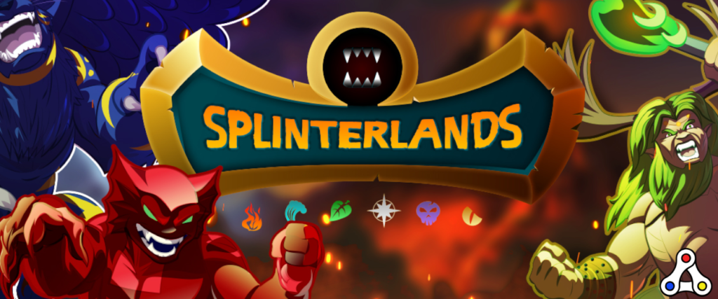 ilustraciones de splinterlands header logo