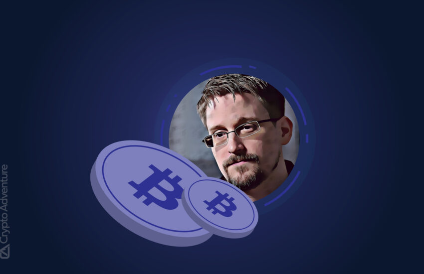 Edward Snowden dice que la prohibición china ha fortalecido a Bitcoin