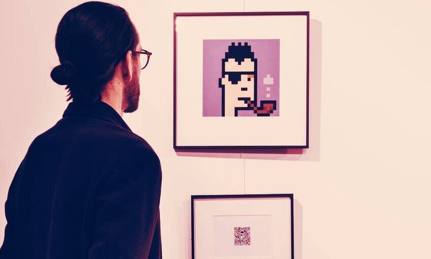 CryptoPunk se vuelve físico: cómo las galerías de arte muestran NFT