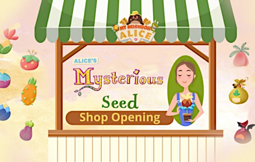 My Neighbor Alice Seed Shop reopening NFT sale