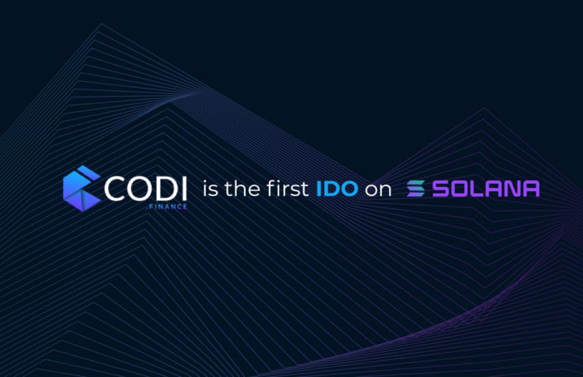 CODI Finance, ecosistema DeFi en Solana, anuncia IDO