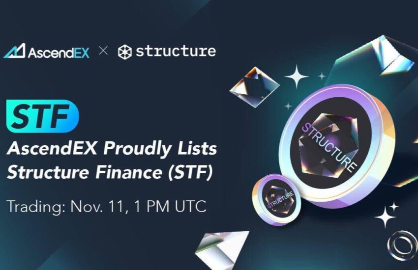 AscendEX anuncia la cotización de Structure Finance Token (STF)