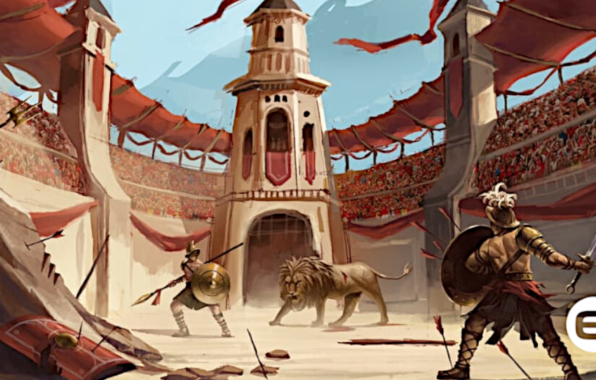 ethernal gladiators enjin artwork