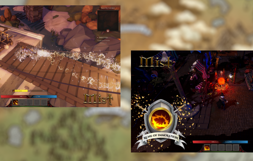 Mist NFT MMORPG BSC screenshots