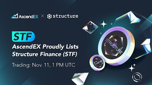 Structure Finance Lists on AscendEX