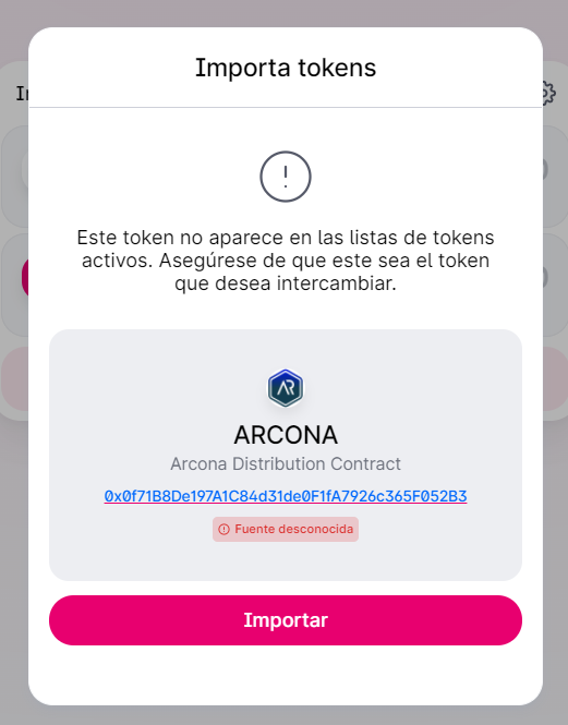 Arcona AR Metaverse (ARCONA) Token