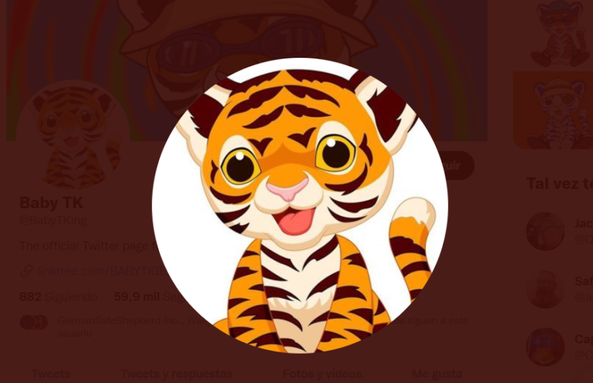 Baby Tiger King (BABYTK) Token