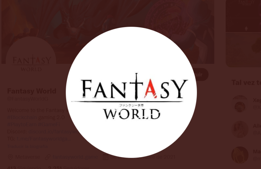 Fantasy World Gold (FWG) Token