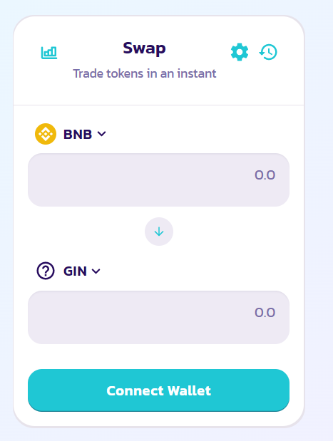 Ginga Finance (GIN) token
