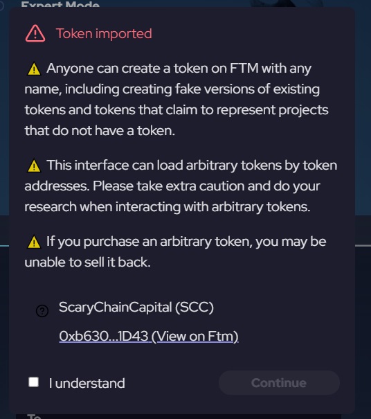 Scary Chain Capital (SCC) Token
