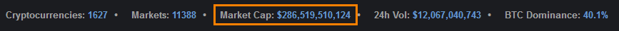 coin market cap total