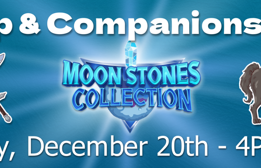 Moon Stones Character and Equipment sale banner
