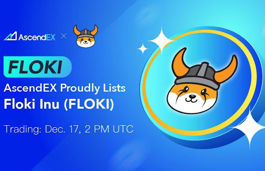 AscendEX incluye a Floki Inu bajo el par FLOKI / USDT