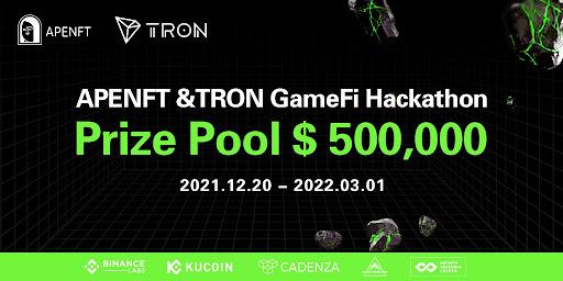 La Fundación APENFT colabora con el ecosistema TRON para patrocinar el hackathon GameFi