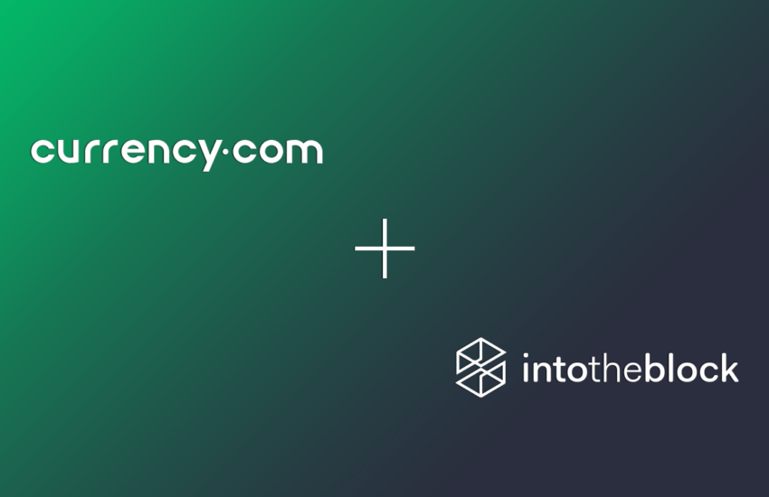 La plataforma de inteligencia de mercado IntoTheBlock colabora con Currency.com