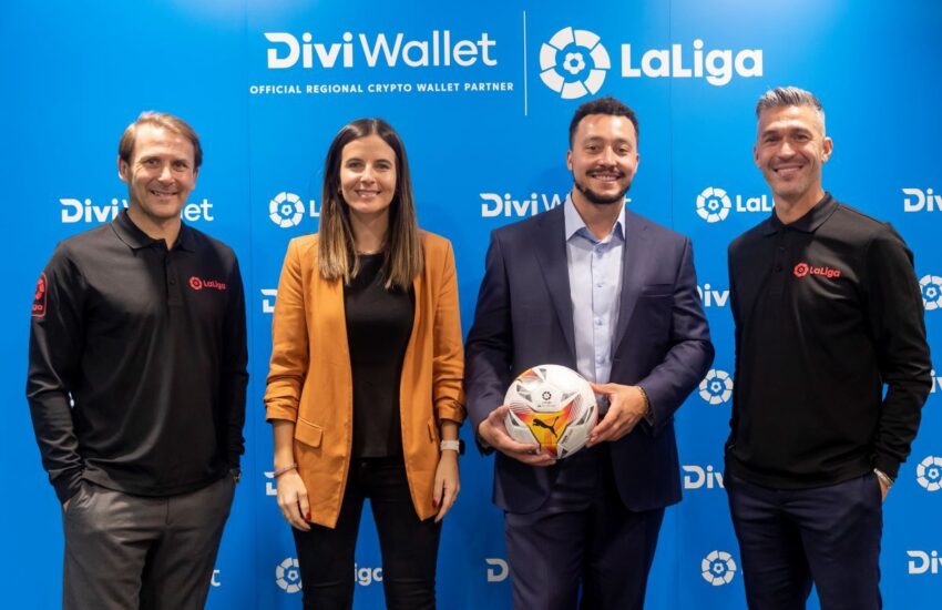 LaLiga nombra a Divi Crypto Wallet oficial para MENA, SEA y China
