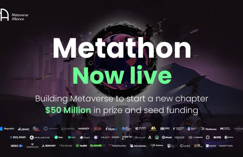 Metaverse Alliance lanza Metathon;  $ 50 millones en primas y financiamiento inicial