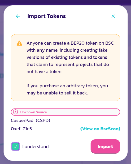 CasperPad (CSPD) Token