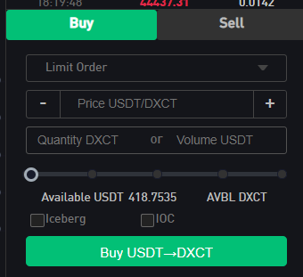 DNAxCAT (DXCT) token