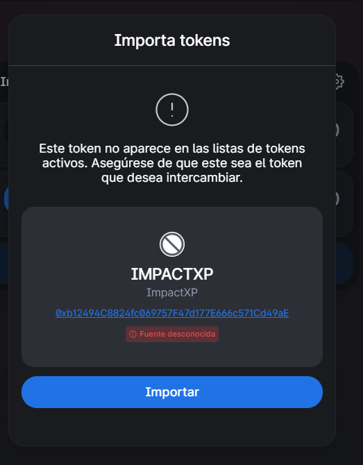 ImpactXP (IMPACTXP) Token