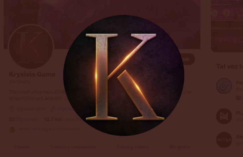 Kryxivia Game (KXA) Token