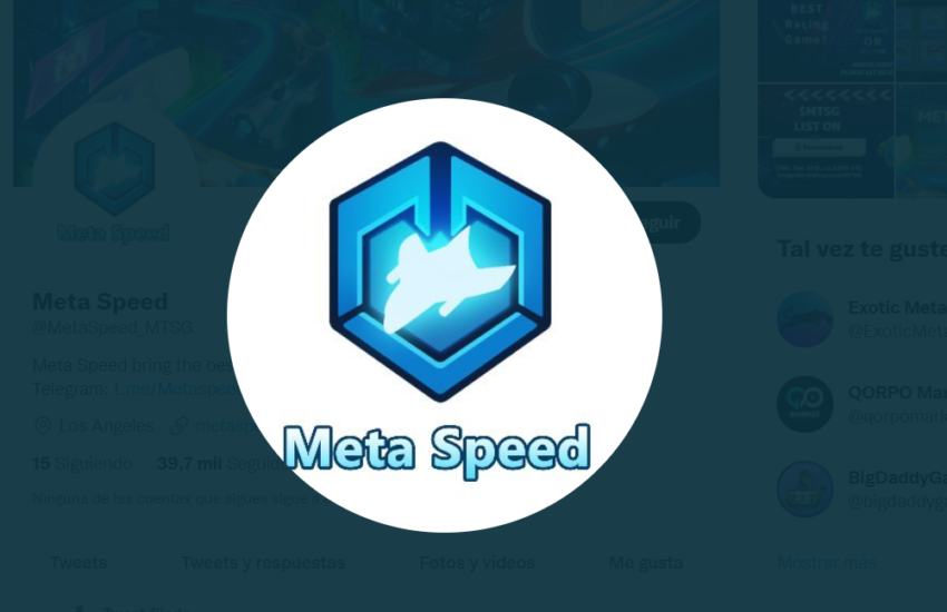 Meta Speed ​​Game (MTSG) Token