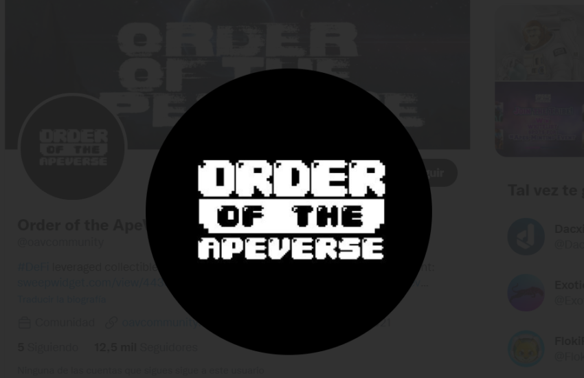 Order of the apeverse (OAV) Token