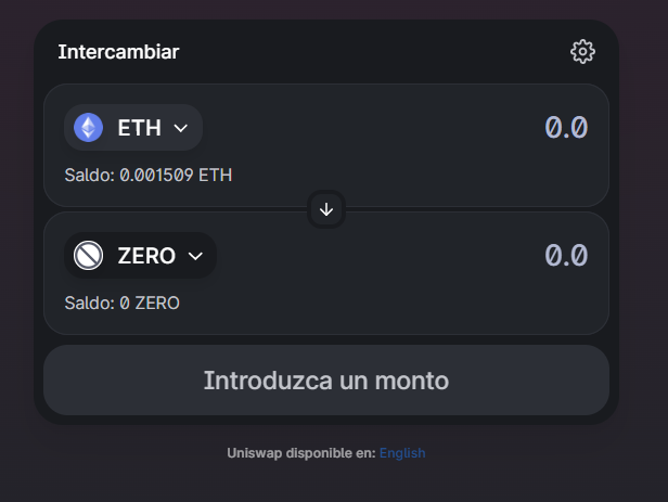 Zero Tech (CERO) Token