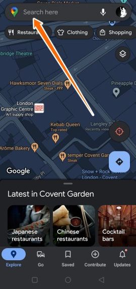 mapas de google android