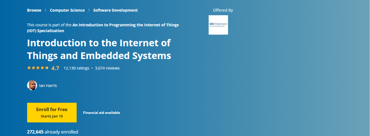coursera IoT embedded