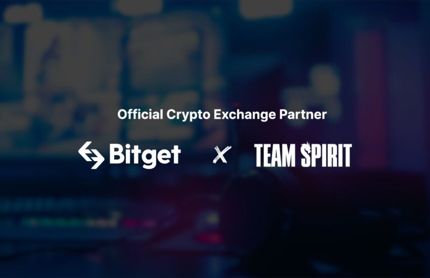 Bitget firma un acuerdo de patrocinio con Team Spirit como socio criptográfico oficial