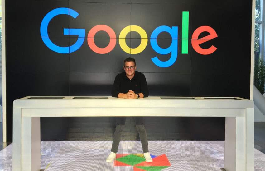 Ryan Wyatt in Google Office