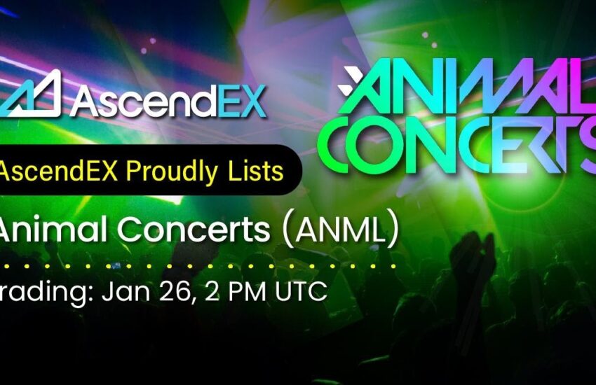 AscendEX Lists the Animal Concerts Token, ANML