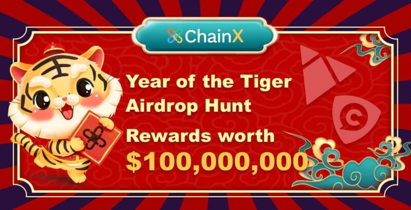 ChainX Tiger NFT Airdrop - Freecoins24 Fresh Bounties & Airdrops