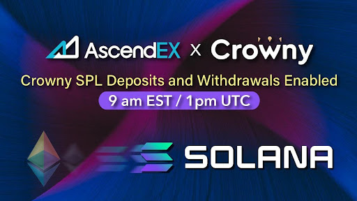 El programa de fidelización Crowny ya está disponible para los usuarios de AscendEX