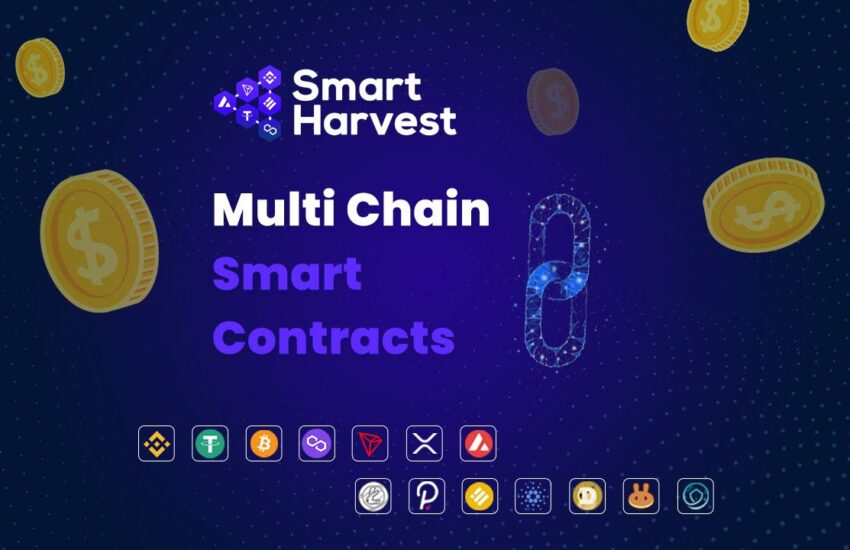 SMART HARVEST presenta los nuevos 13 contratos inteligentes multicadena