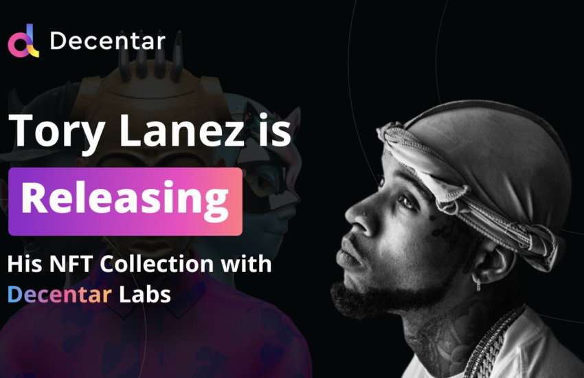 Tory Lanez lanza su colección NFT con Decentar Labs