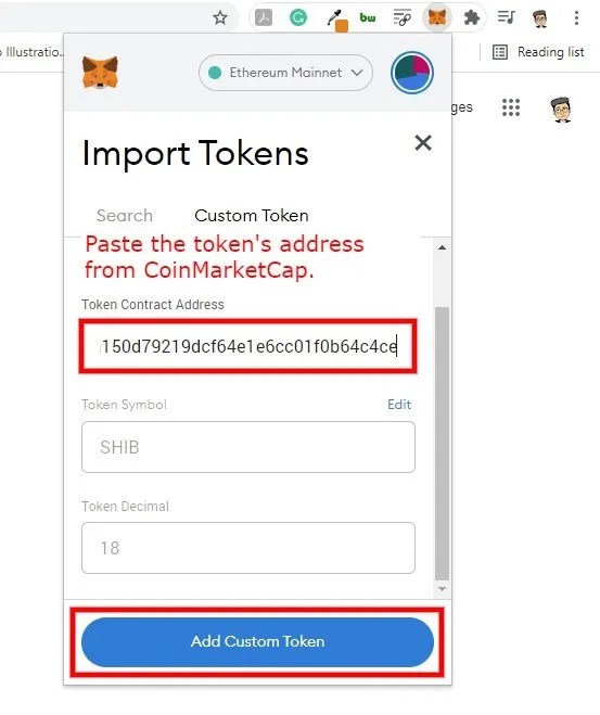 deposit ether kingdom token metamask from livecoin