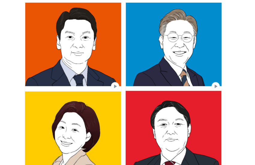 carteles de candidatos presidenciales de Corea del Sur emitidos como NFT;  Crypto entra en las estadísticas nacionales