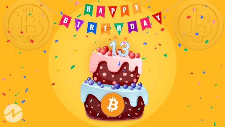 Exactly Today the First Bitcoin Block Was Mined, 13 Years Ago!