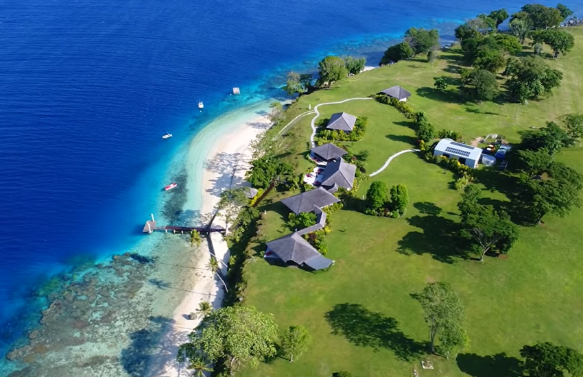 Un Crypto Paradise frente a la costa de Vanuatu