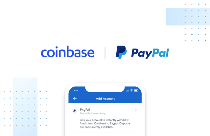 Withdraw from Coinbase to PayPal