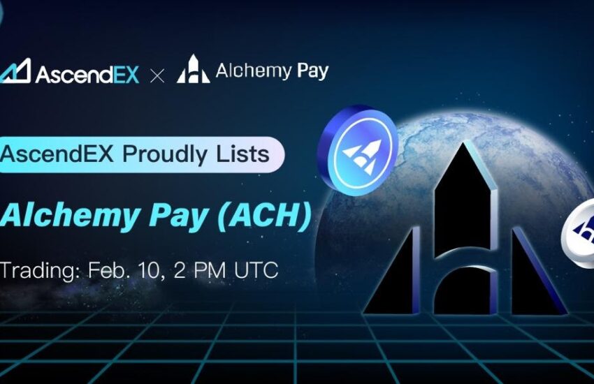 Listas de AscendEX Alchemy Pay, ACH